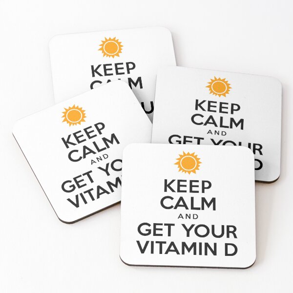 Item preview, Keep Calm And Get Your Vitamin D Orange Sun designed and sold by jaycartoonist.