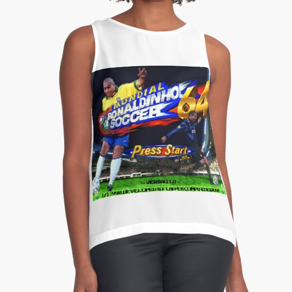 Ronaldinho x Chest Control Tank Top by Moenero Samura - Pixels