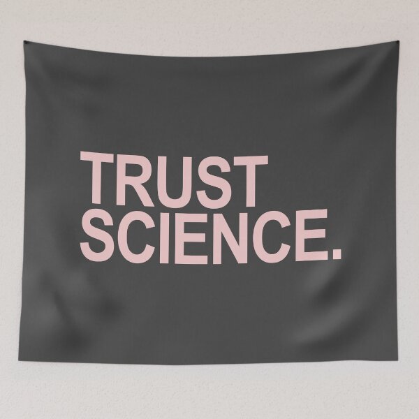 Item preview, Trust Science (pink) designed and sold by Thelittlelord.