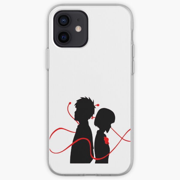 Taki and Mitsuha - Red String iPhone Soft Case