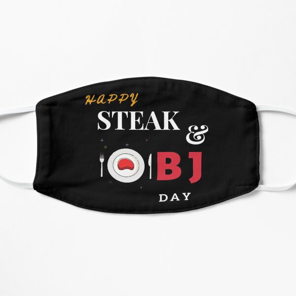 Joyeux Steak et BJ Day Funny Birthday Masque taille M/L