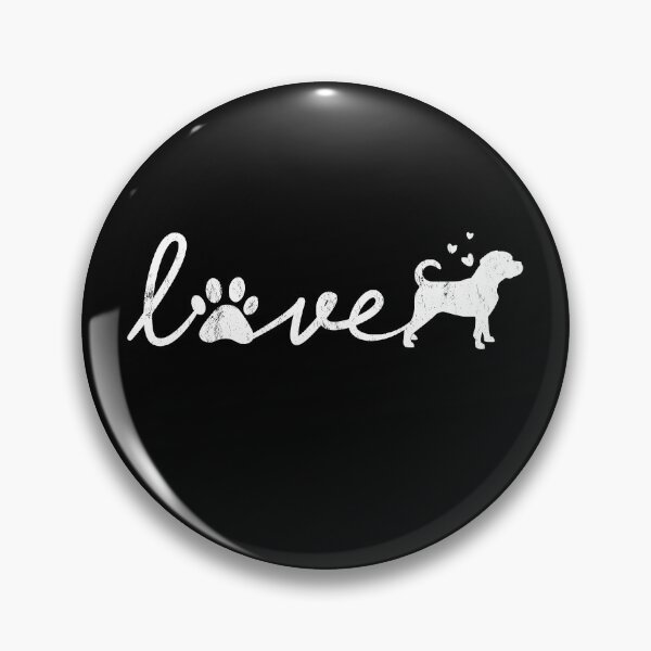 Item preview, Puggle Love Dog Pet Lover Gift designed and sold by rafaeltto.