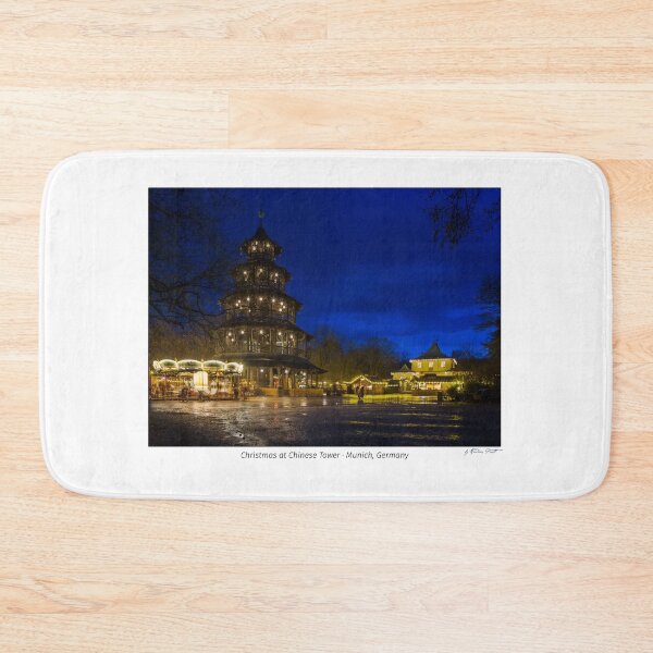 Item preview, Traditional Christmas Market at the Chinese Tower, Munich, Germany designed and sold by AndreasPrott.