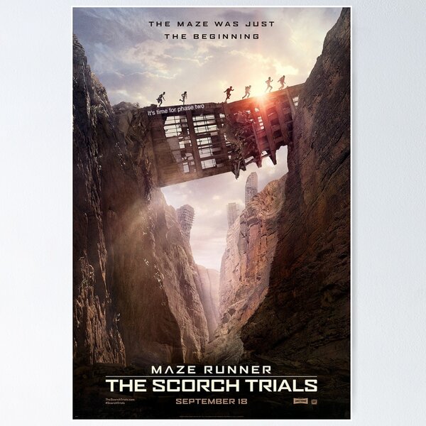 Maze runner the scorch trials by Millie  Maze runner movie, Maze runner,  Movie posters minimalist