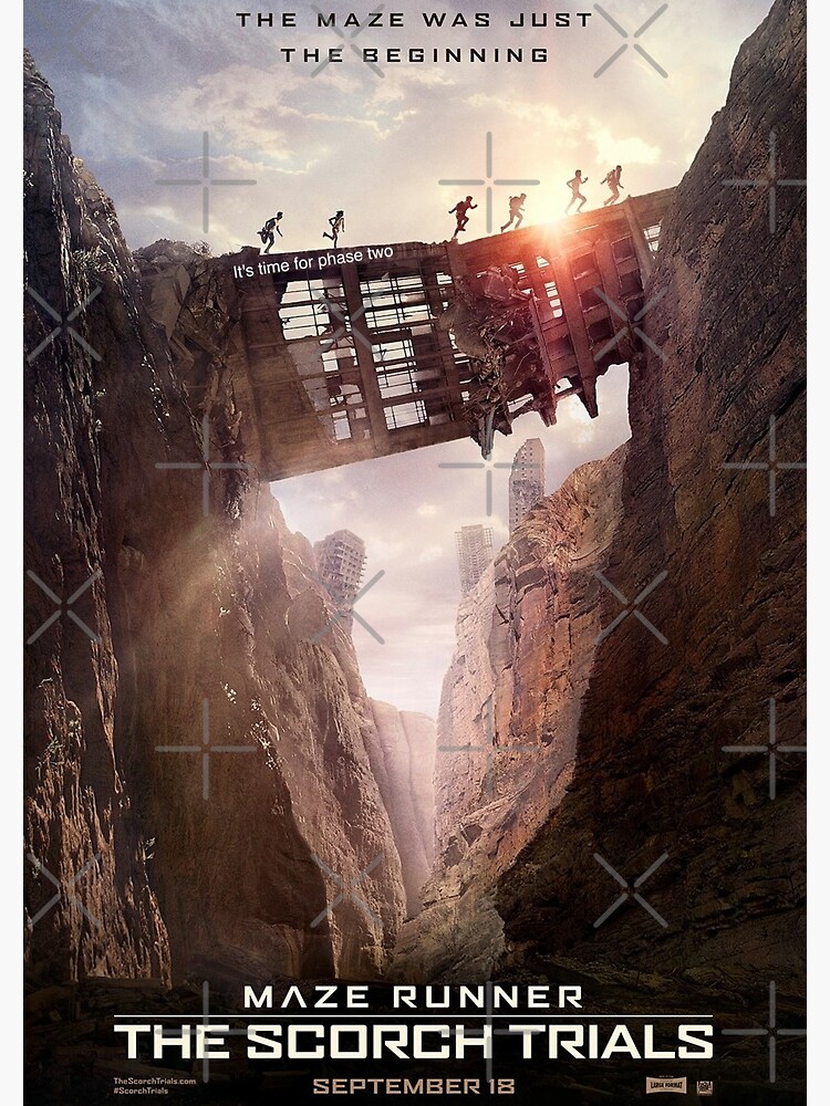 The Maze Runner: Movie Poster Poster for Sale by runnerdemigod