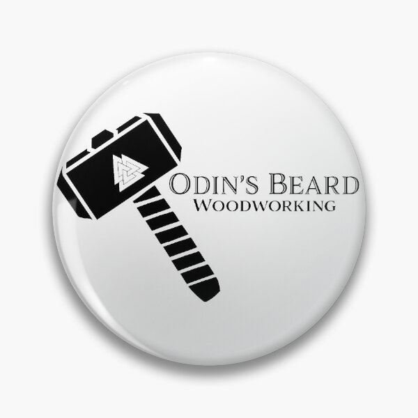 Item preview, odins beard woodworking logo 2 designed and sold by mattpetrey.