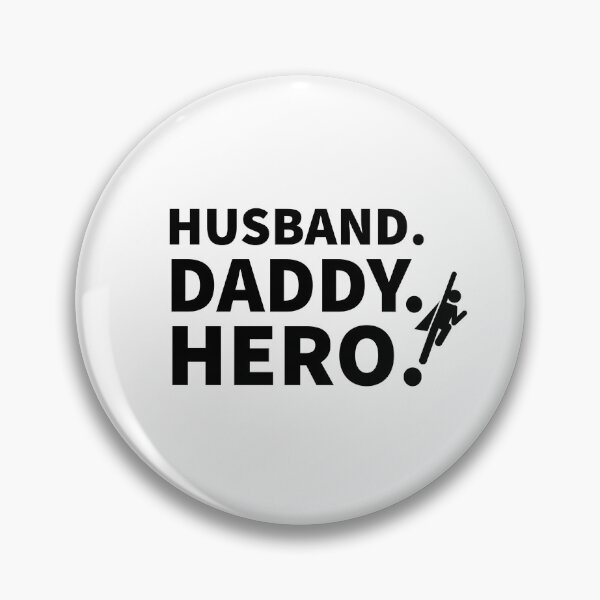 Item preview, HUSBAND. DADDY. HERO. FATHER'S DAY - USA - DESIGN  designed and sold by Tropical Blood.