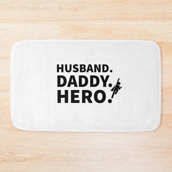 Item preview, HUSBAND. DADDY. HERO. FATHER'S DAY - USA - DESIGN  designed and sold by Tropical Blood.