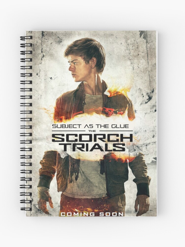 Maze Runner 4 Spiral Notebook by Movie Poster Prints - Fine Art America