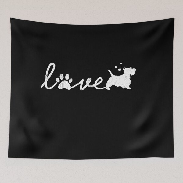 Item preview, Scottish Terrier Love Dog Pet Lover Gift designed and sold by rafaeltto.