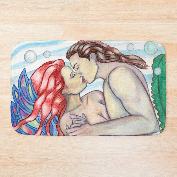 Item preview, Mermaids in Love designed and sold by LaurieLeighArt.