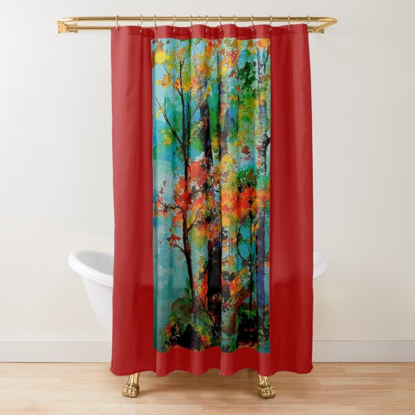 Blue Night... Shower Curtain