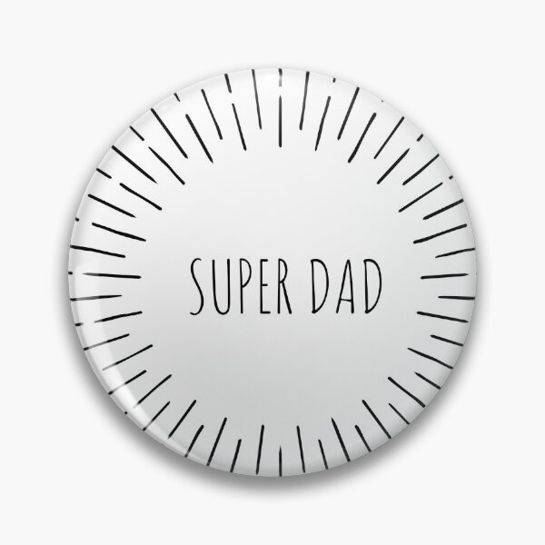 Item preview, SUPER DAD - MINIMALIST - FATHER'S DAY - CELEBRATION  designed and sold by Tropical Blood.