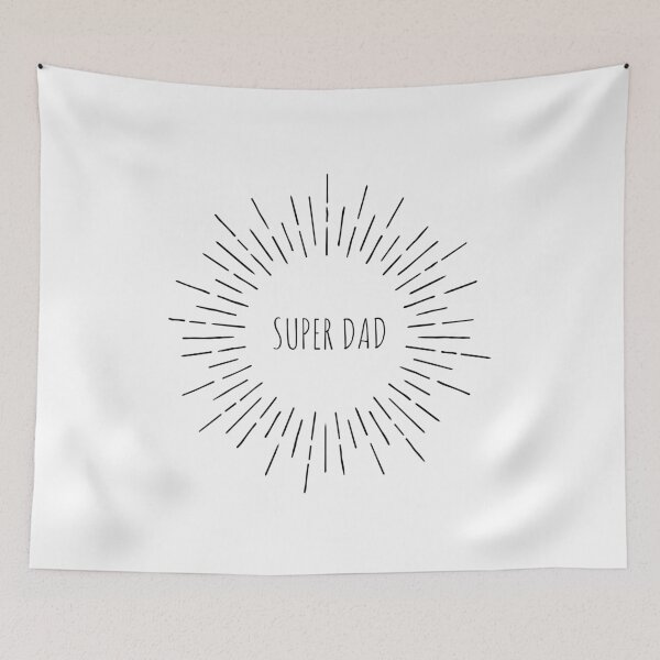 Item preview, SUPER DAD - MINIMALIST - FATHER'S DAY - CELEBRATION  designed and sold by Tropical Blood.