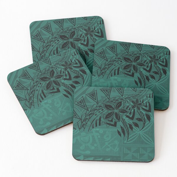 Item preview, Old Samoa Teal Tribal designed and sold by sunnthreads.