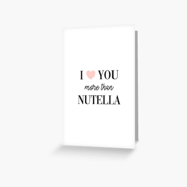 I love you more Greeting Card
