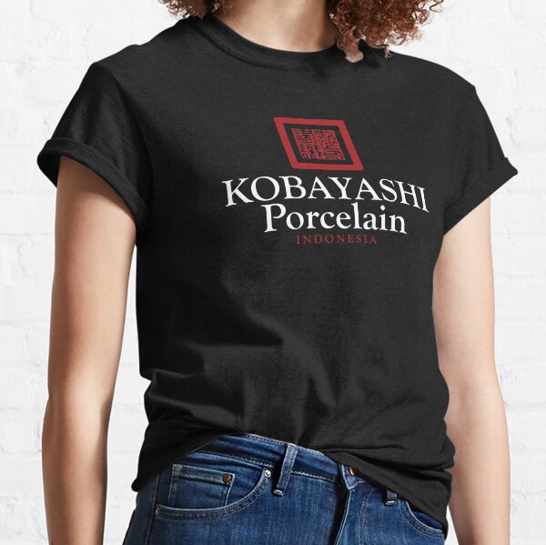 Kobayashi Porcelain Ladies T Shirt Womens Retro Classic Movie Film