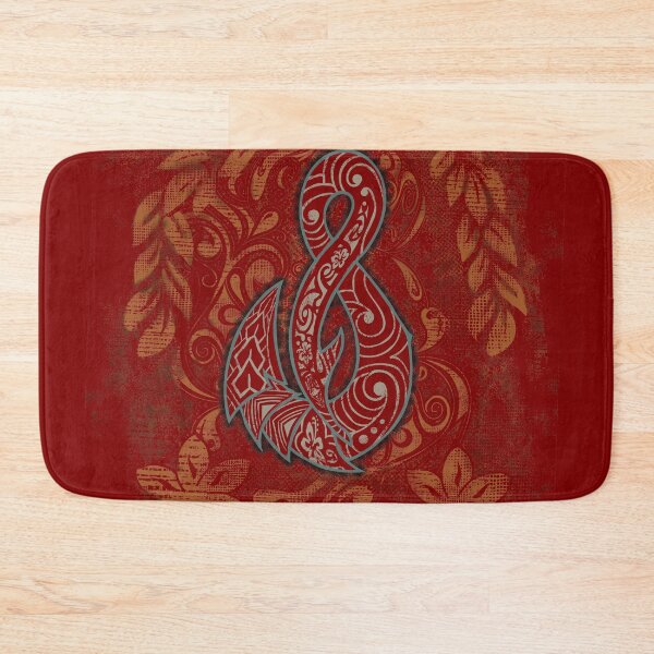 Item preview, Maui Tribal Fish Hook designed and sold by sunnthreads.