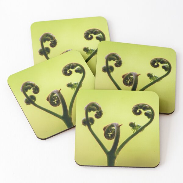 Item preview, Bracken sprouting in spring designed and sold by HalcyonPrints.