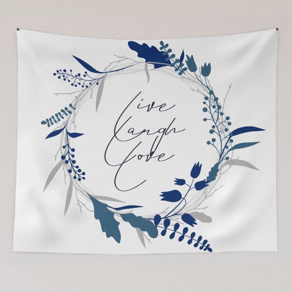 Item preview, Live Laugh Love Inspiring Typography designed and sold by anabear-art.