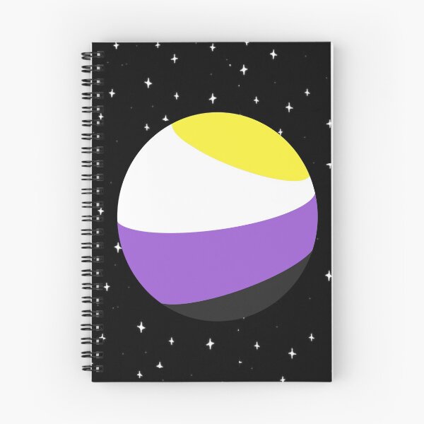 Item preview, Cartoon Non-Binary Planet designed and sold by XantheGeometric.