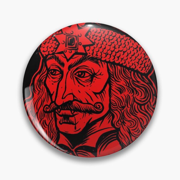 Item preview, VLAD THE IMPALER DRACULA VAMPIRE NOSFERATU TRANSYLVANIA designed and sold by timbaronart.