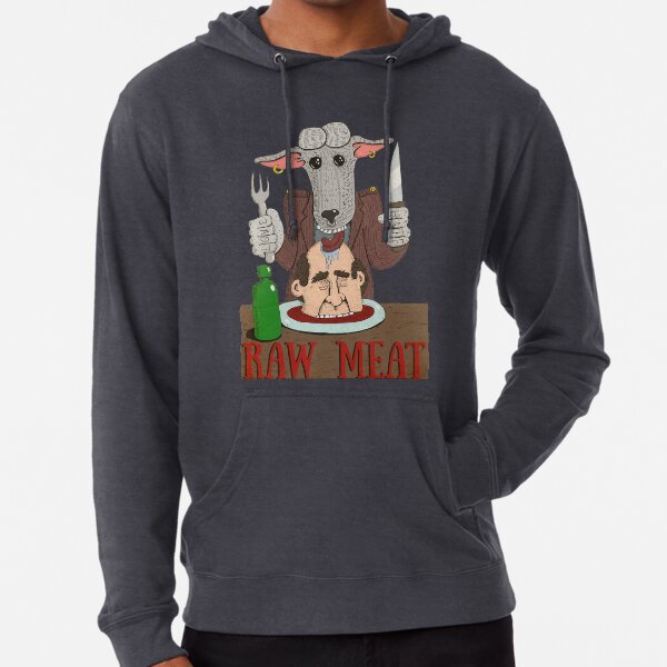 Raw meat hoodies hotsell