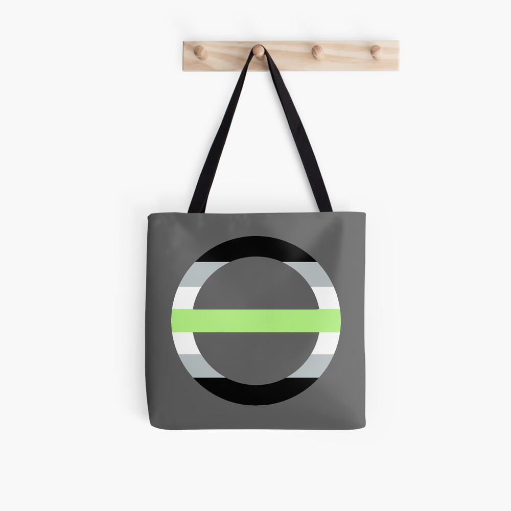 Agender Symbol Flag Tote Bag For Sale By Reidtastic Redbubble