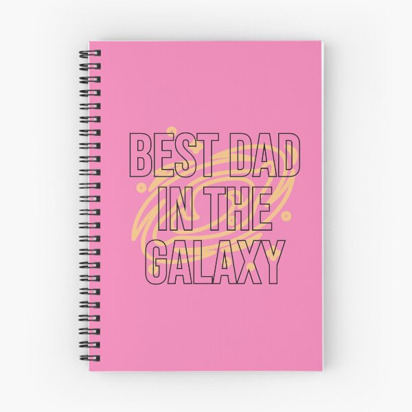 Item preview, BEST DADDY IN THE GALAXY - GALAXY - DAD - FATHER'S DAY - PINK - YELLOW  designed and sold by Tropical Blood.
