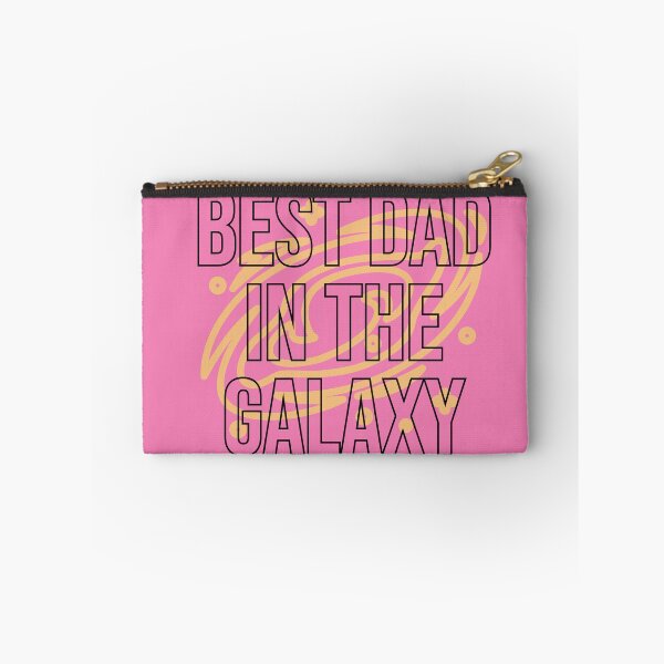 Item preview, BEST DADDY IN THE GALAXY - GALAXY - DAD - FATHER'S DAY - PINK - YELLOW  designed and sold by Tropical Blood.
