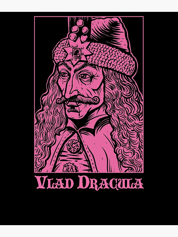 VLAD THE IMPALER DRACULA VAMPIRE NOSFERATU TRANSYLVANIA Art Print By