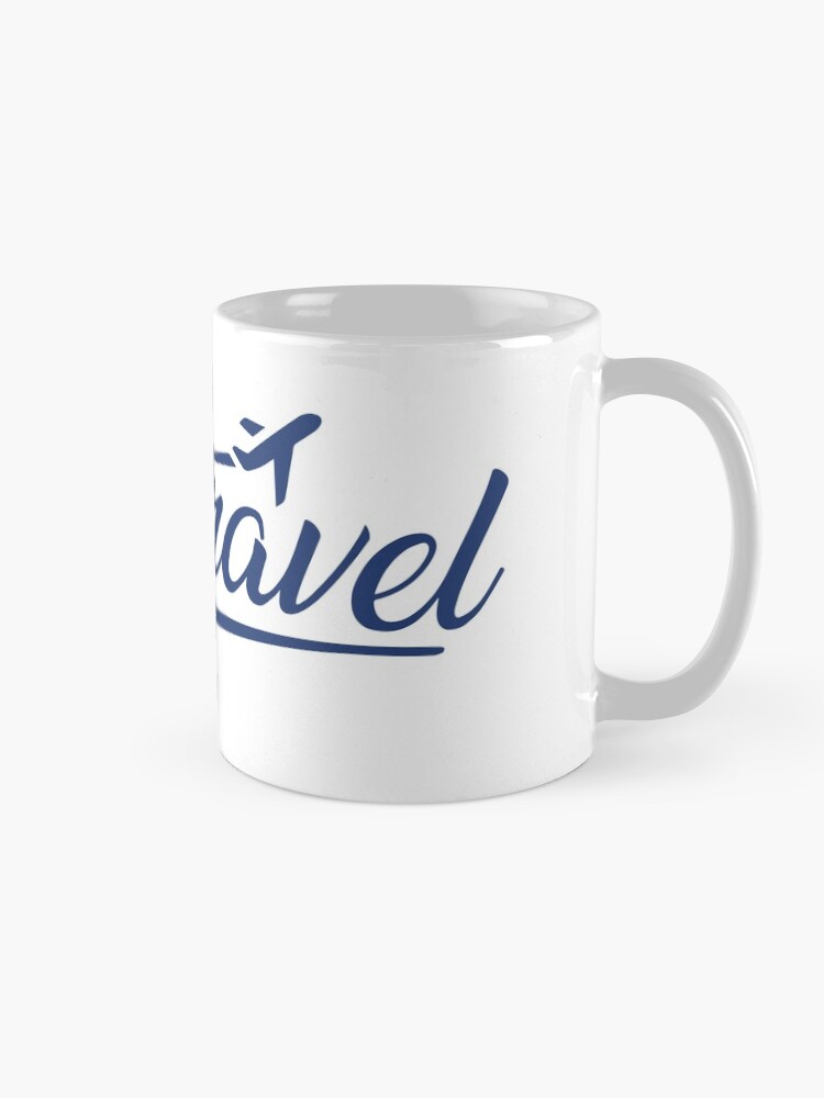 Alternate view of Jess.Travel White Logo Mug