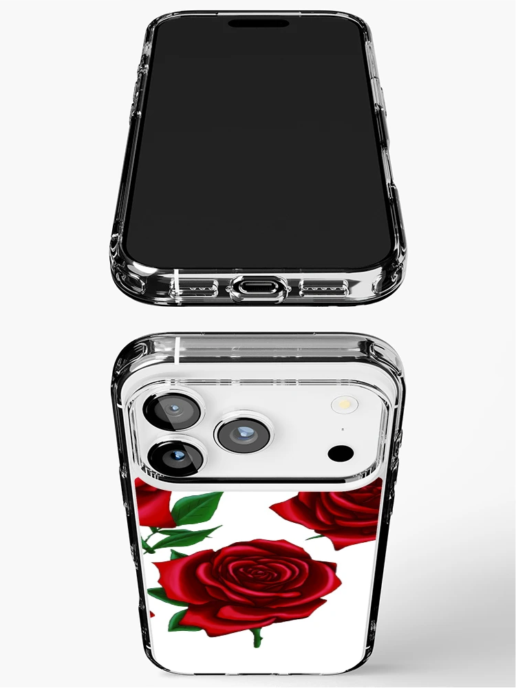 Thumbnail 3 of 5, iPhone Case, Red Roses designed and sold by JeMiChi Art.