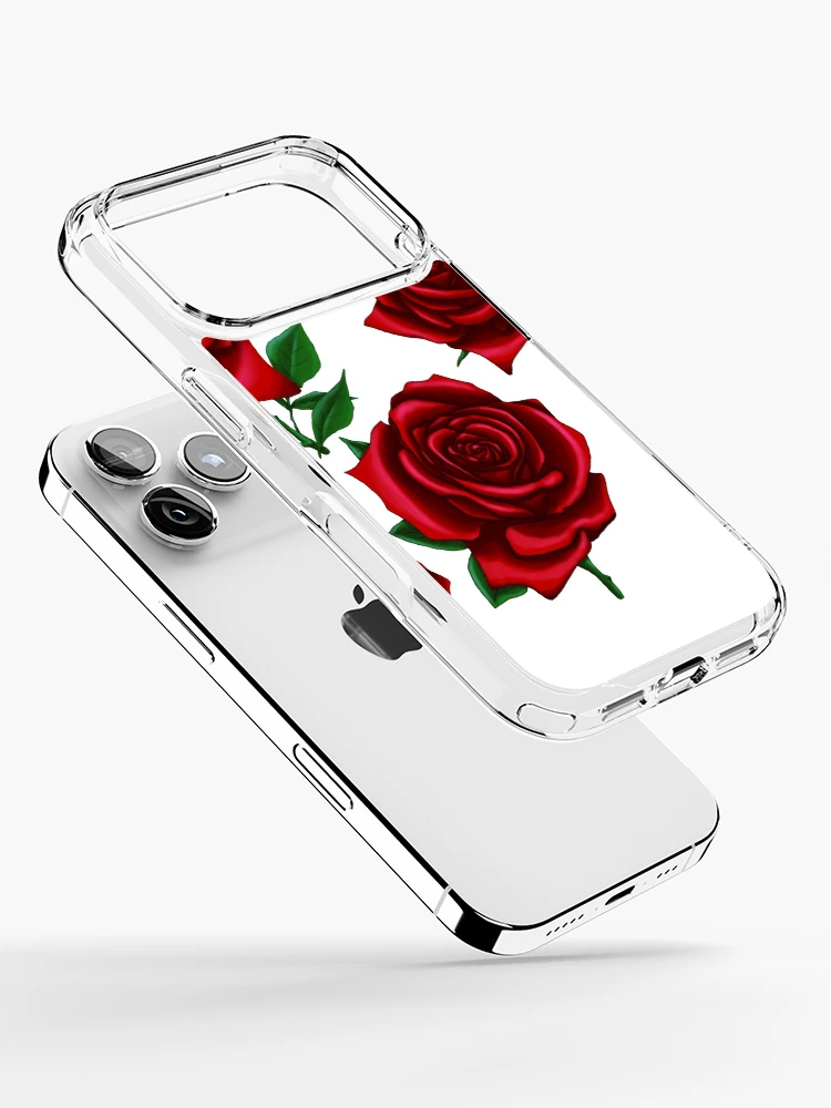 Thumbnail 2 of 5, iPhone Case, Red Roses designed and sold by JeMiChi Art.