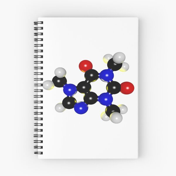 Item preview, Caffeine, the molecule, the drug, that essential for life designed and sold by Harrisonphoto.
