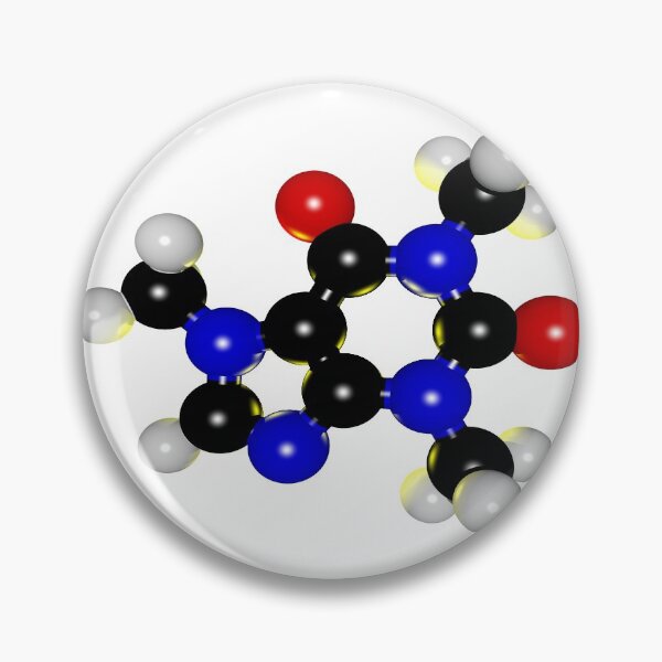 Item preview, Caffeine, the molecule, the drug, that essential for life designed and sold by Harrisonphoto.