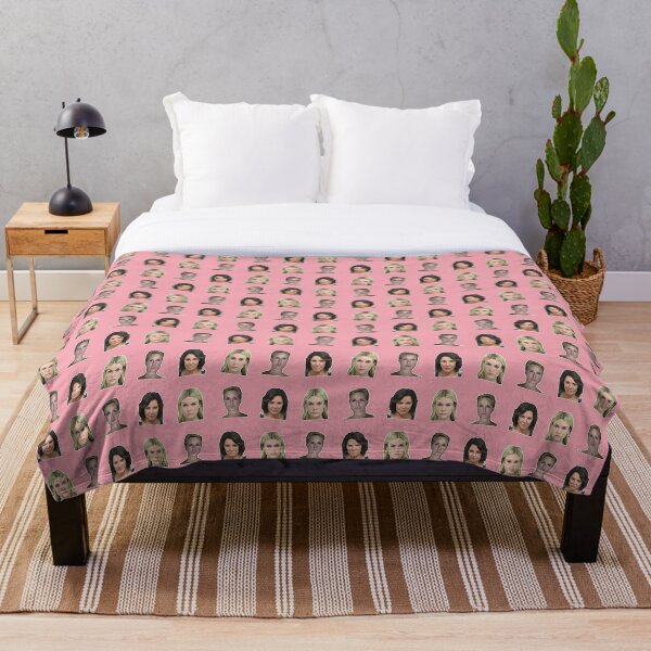 The Mugshot Housewives of New York City - For fans of RHONY and Bravo TV Throw Blanket