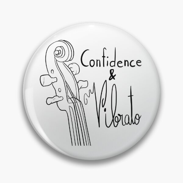 Item preview, Confidence and vibrato graphic music design designed and sold by cu-b3.