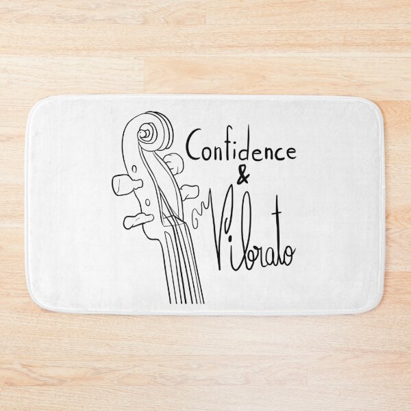 Item preview, Confidence and vibrato graphic music design designed and sold by cu-b3.