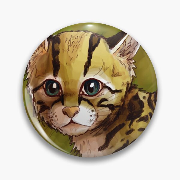 Artikelvorschau, Margay Kätzchen entworfen und verkauft von JeMiChi Art.