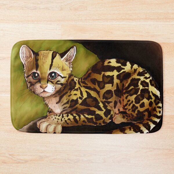 Item preview, Margay kitten designed and sold by JeMiChi Art.