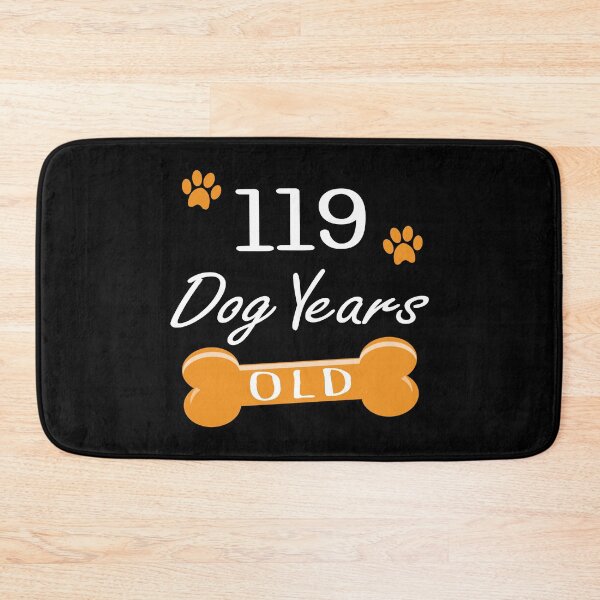 Item preview, 119 Dog Years Old Funny 17th Birthday Puppy Lover product designed and sold by Grabitees.
