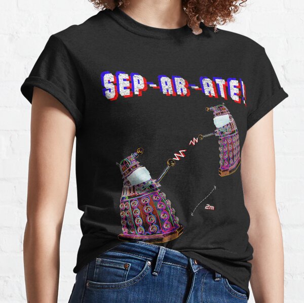 Daleks Separate COVID Coronavirus Design Classic T-Shirt