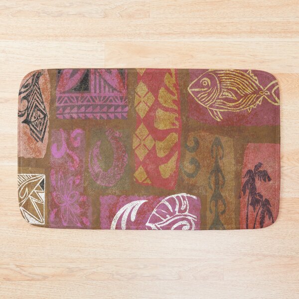 Item preview, Vintage Hawaiian Tapa Collage designed and sold by sunnthreads.
