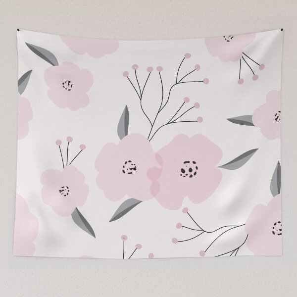 Item preview, Pink Floral Pattern designed and sold by AnastasiaDesign.