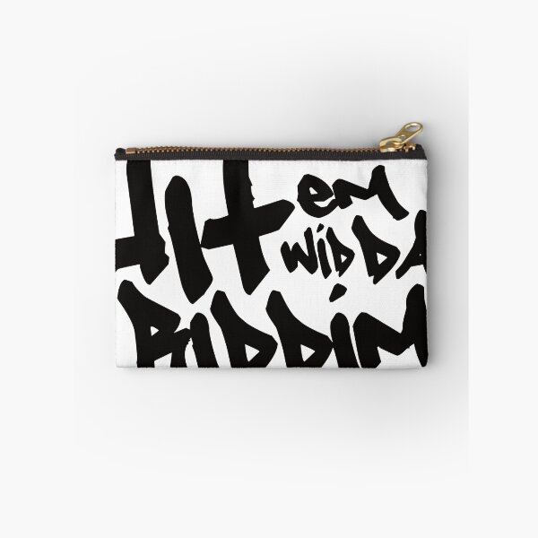Item preview, Hit Em Wid Da Riddim Black designed and sold by ArtOfGrime.
