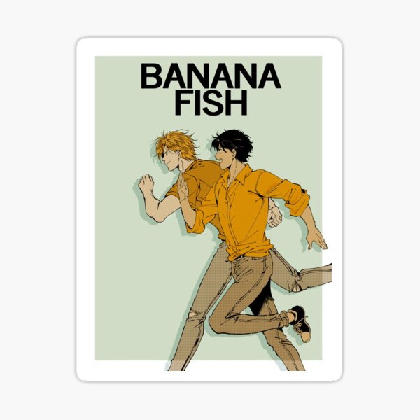 Banana Fish Sticker By Danielle0608 Redbubble