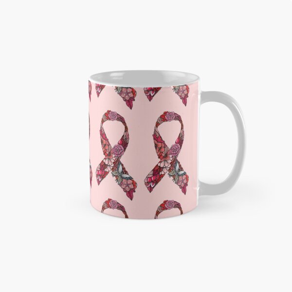 Item preview, FLORAL PINK RIBBON designed and sold by hellomartywoods.