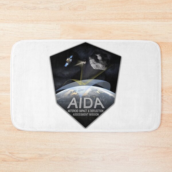 Item preview, Asteroid Impact and Deflection Assesment (AIDA) Mission Logo designed and sold by Nikki SpaceStuffPlus.