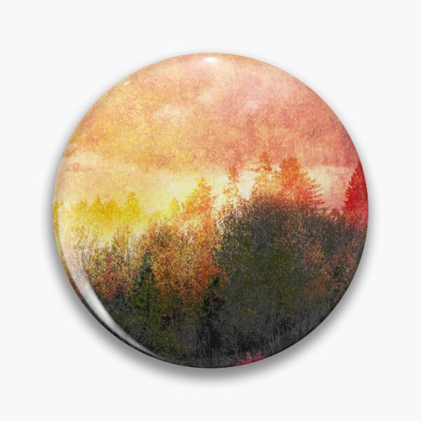 Item preview, Fiery Scarlet Trees at Sunset designed and sold by Sherrie Triest.